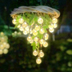 LED Crystal Ball String Lights